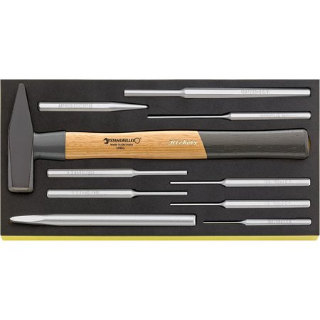 STAHLWILLE TOOLS Hammer, chisels etc. i.TCS inlay No.TCS 102-108/10960/10 1/3-tray10-pcs. 96830361